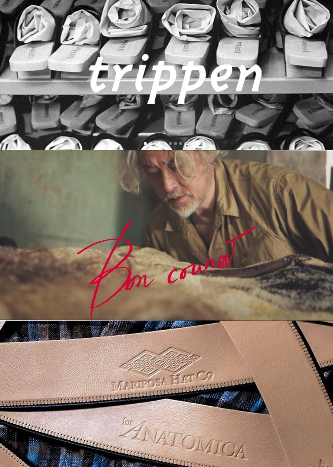 BONCOURA×TRIPPEN×MARIPOSA HAT