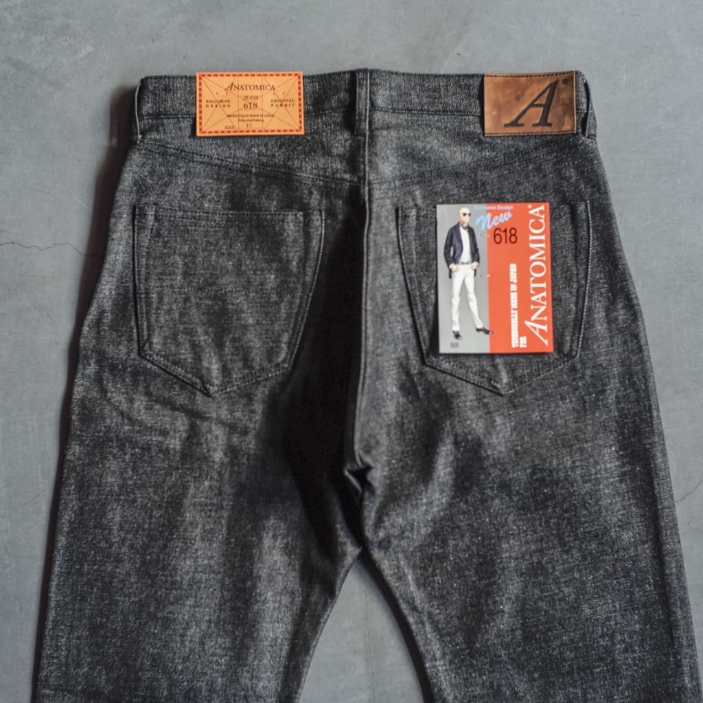 618 ORIGINAL - NON WASH - YARN DYED BLACK