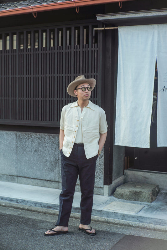 【TANAKA&TAKUMI】SKIPPER POLO STYLING
