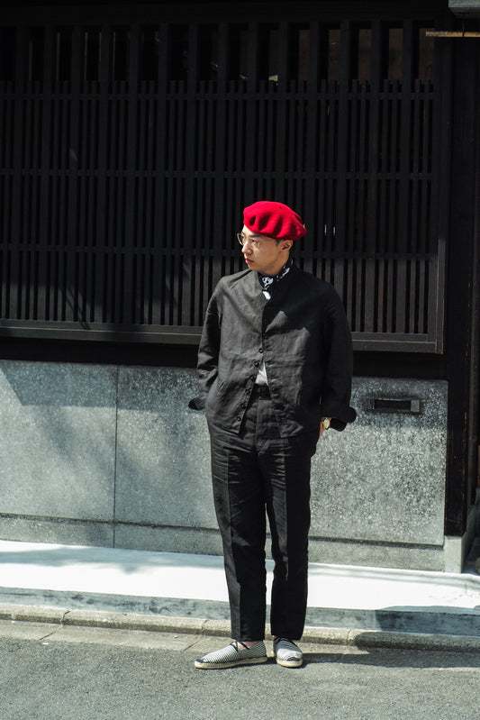 【TANAKA】DOLMAN & BJ LINEN LISMORE BLACK STYLING