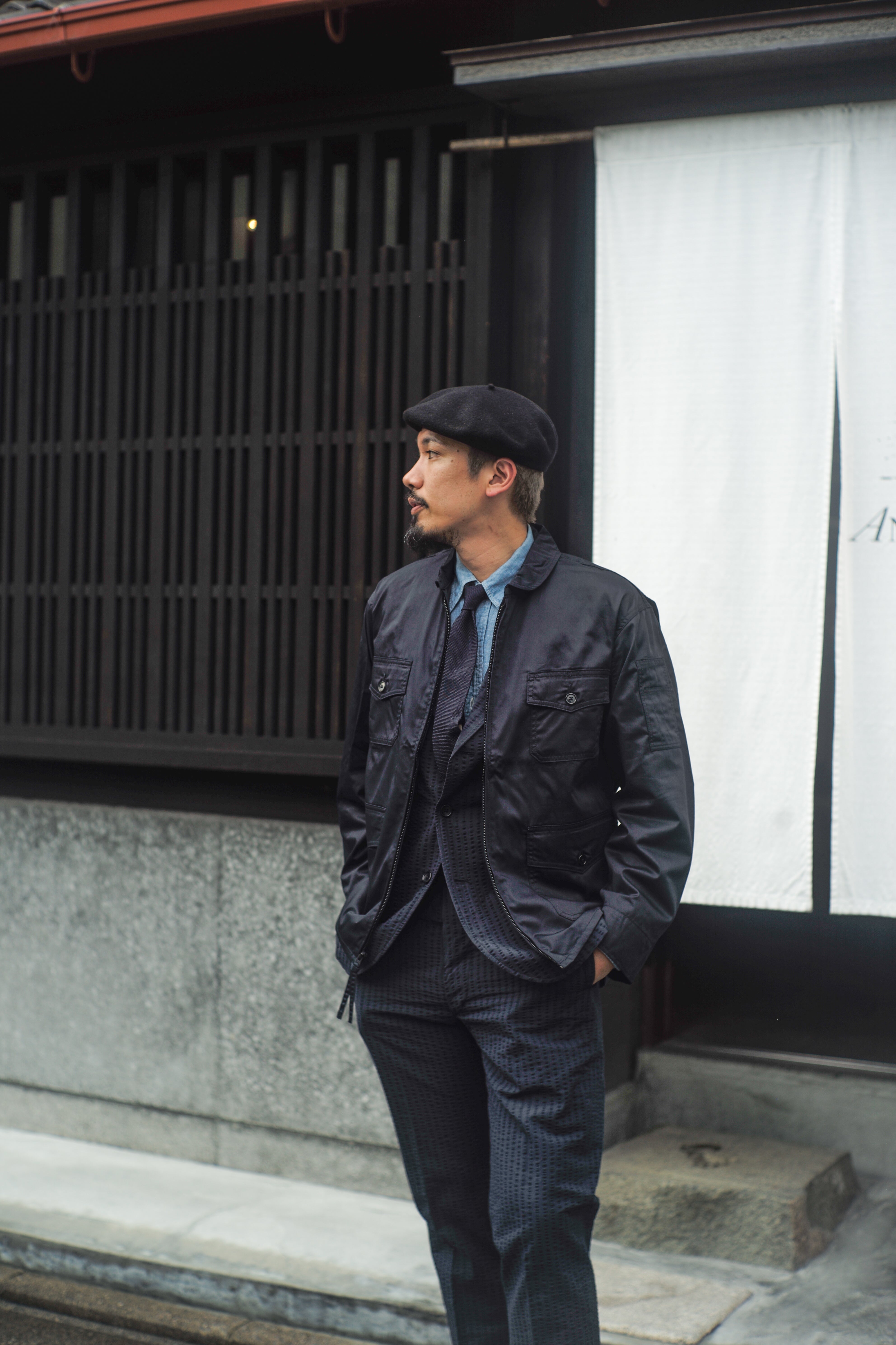 USN FLIGHT JACKET NAVY STYLING – ANATOMICA KYOTO アナトミカ京都