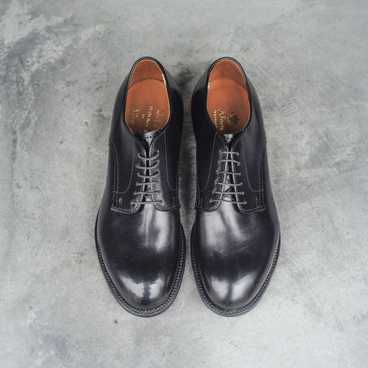 ANATOMICA by ALDEN PLANE TOE OX - CALF - BLACK