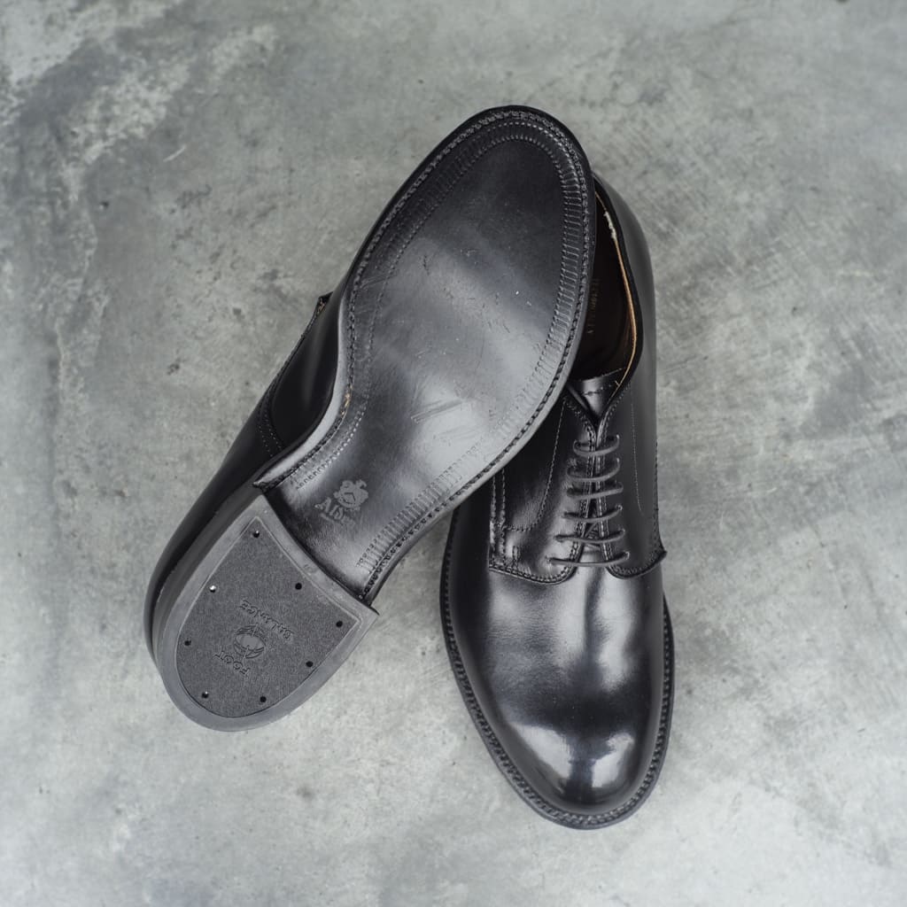 ANATOMICA by ALDEN PLANE TOE OX - CALF - BLACK