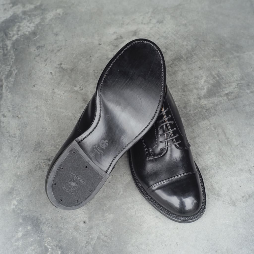 ANATOMICA by ALDEN STRAIGHT TIP OX - CALF - BLACK