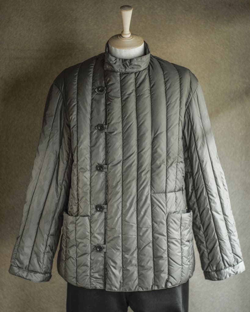 Rocky Mountain Featherbed Co. for ANATOMICA - ALEXANDER DOWN JACKET - OLIVE & BLACK