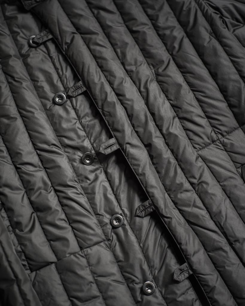 Rocky Mountain Featherbed Co. for ANATOMICA - ALEXANDER DOWN JACKET - OLIVE & BLACK
