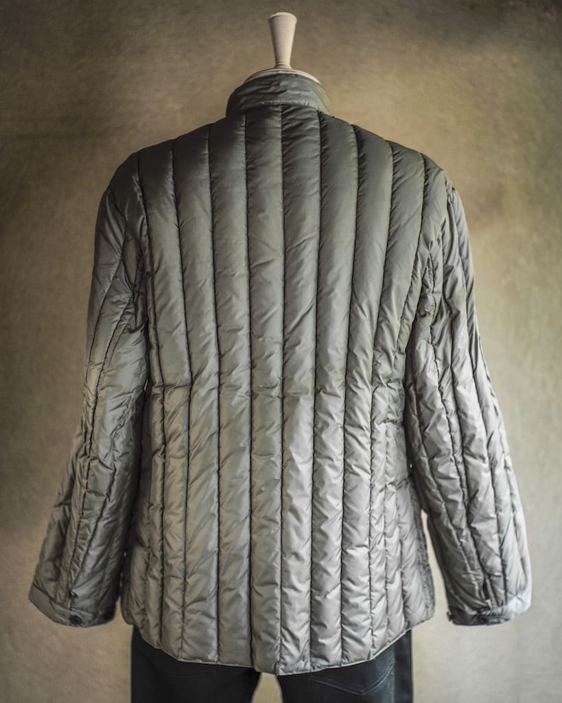 Rocky Mountain Featherbed Co. for ANATOMICA - ALEXANDER DOWN JACKET - OLIVE & BLACK