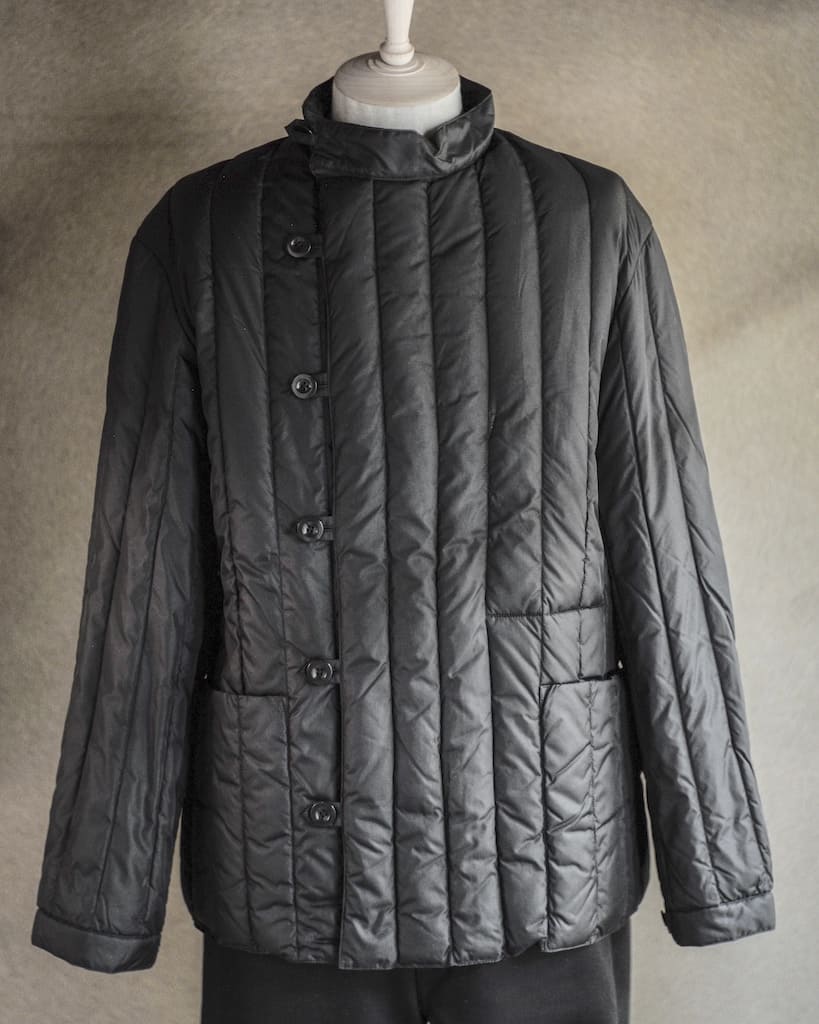 Rocky Mountain Featherbed Co. for ANATOMICA - ALEXANDER DOWN JACKET - OLIVE & BLACK