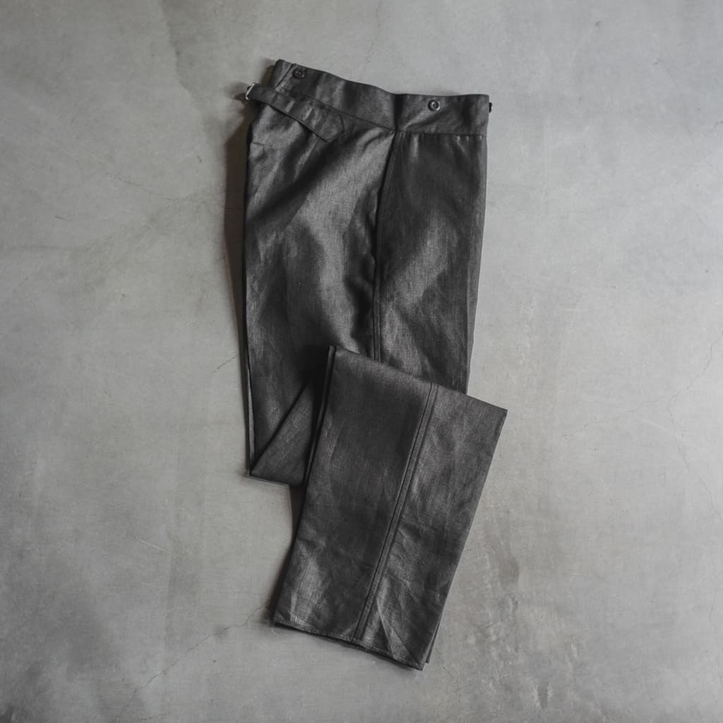 BJ - LINEN - BLACK