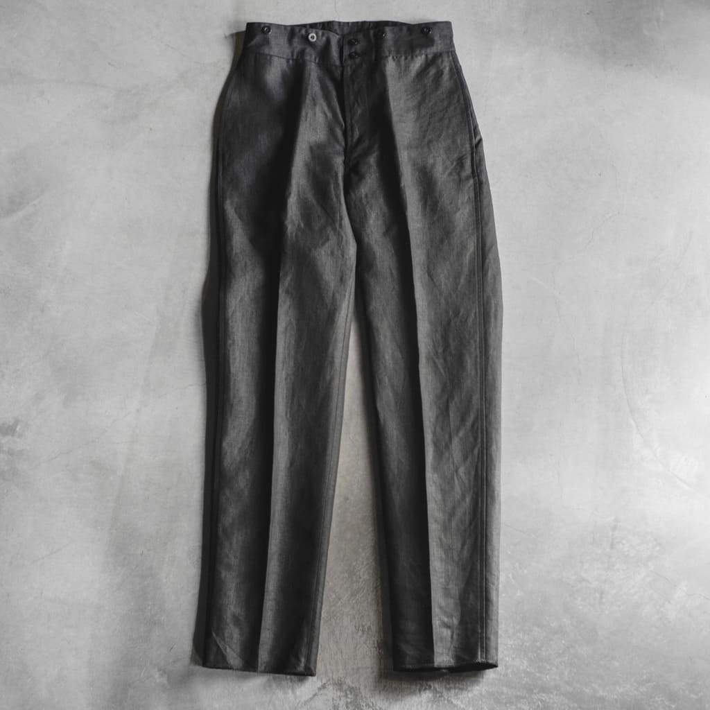 BJ - LINEN - BLACK