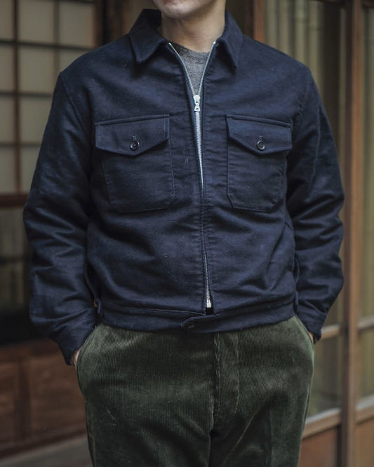 CYCLIST - KINDERMANN VELVETON - DARK NAVY