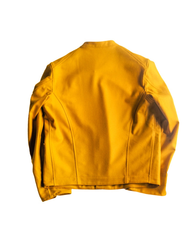 DOLMAN - LODEN WOOL - YELLOW