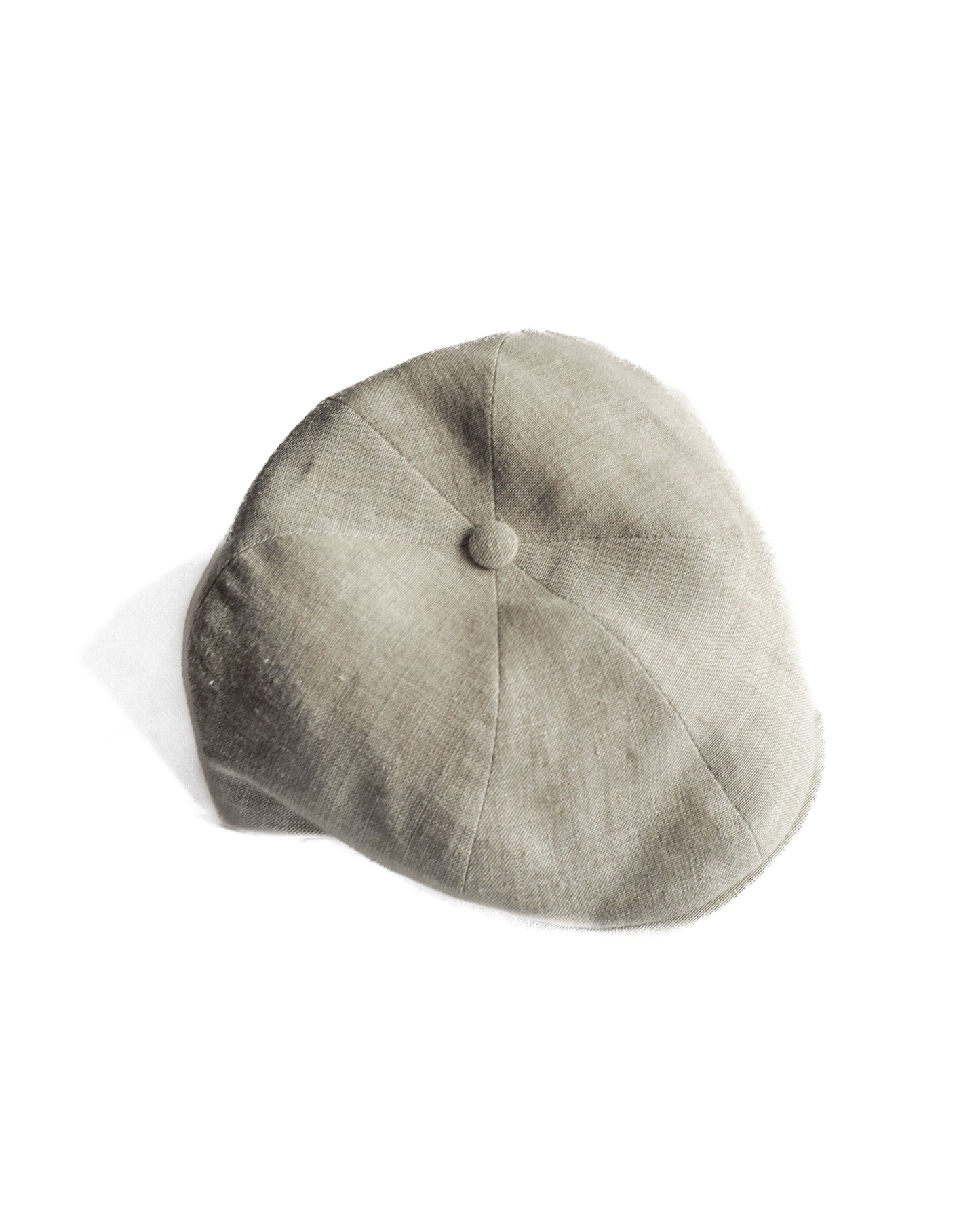 FLAT PANEL CAP - LINEN - BLACK & NATURAL