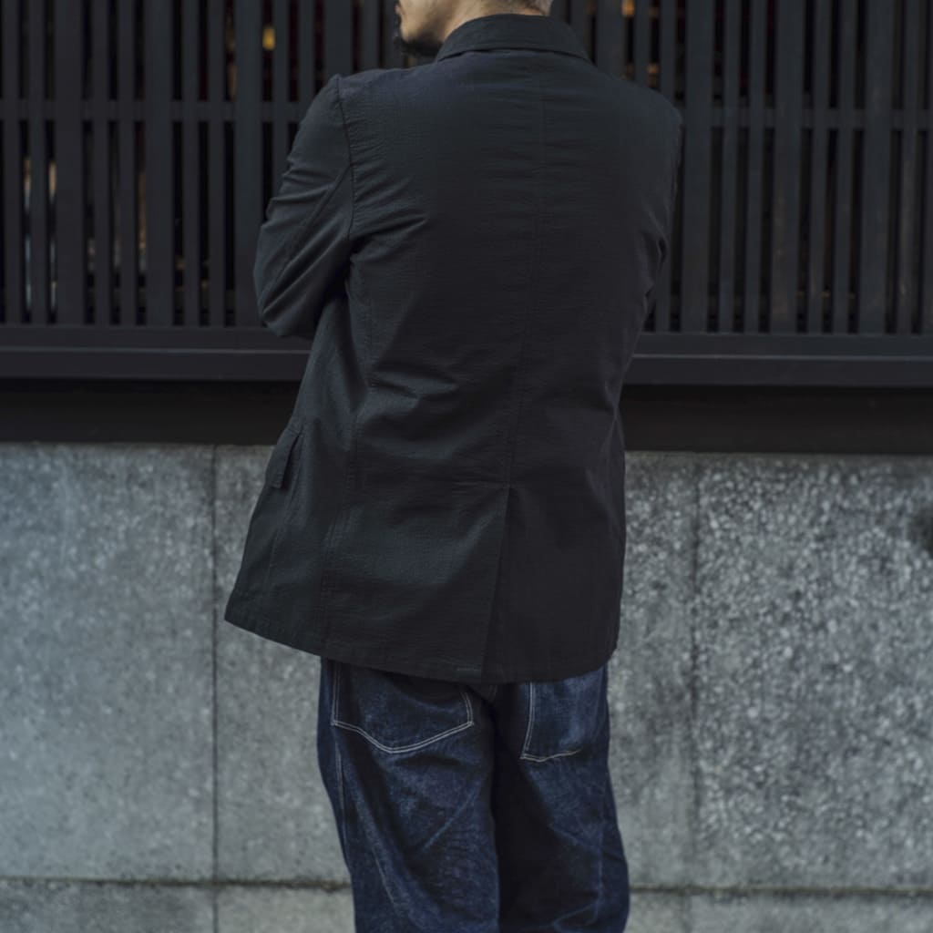 HOBEREAU - SEERSUCKER - DOUBLE BLACK