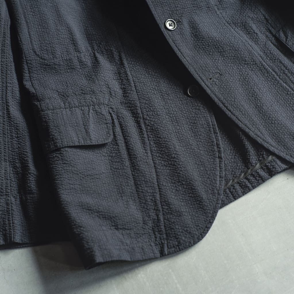 HOBEREAU - SEERSUCKER - DOUBLE NAVY