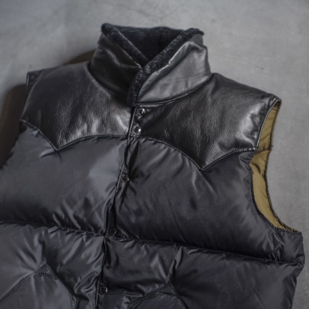 【T様 専用】 Rocky Mountain Featherbed Co. for ANATOMICA- CHRISTY VEST - BLACK
