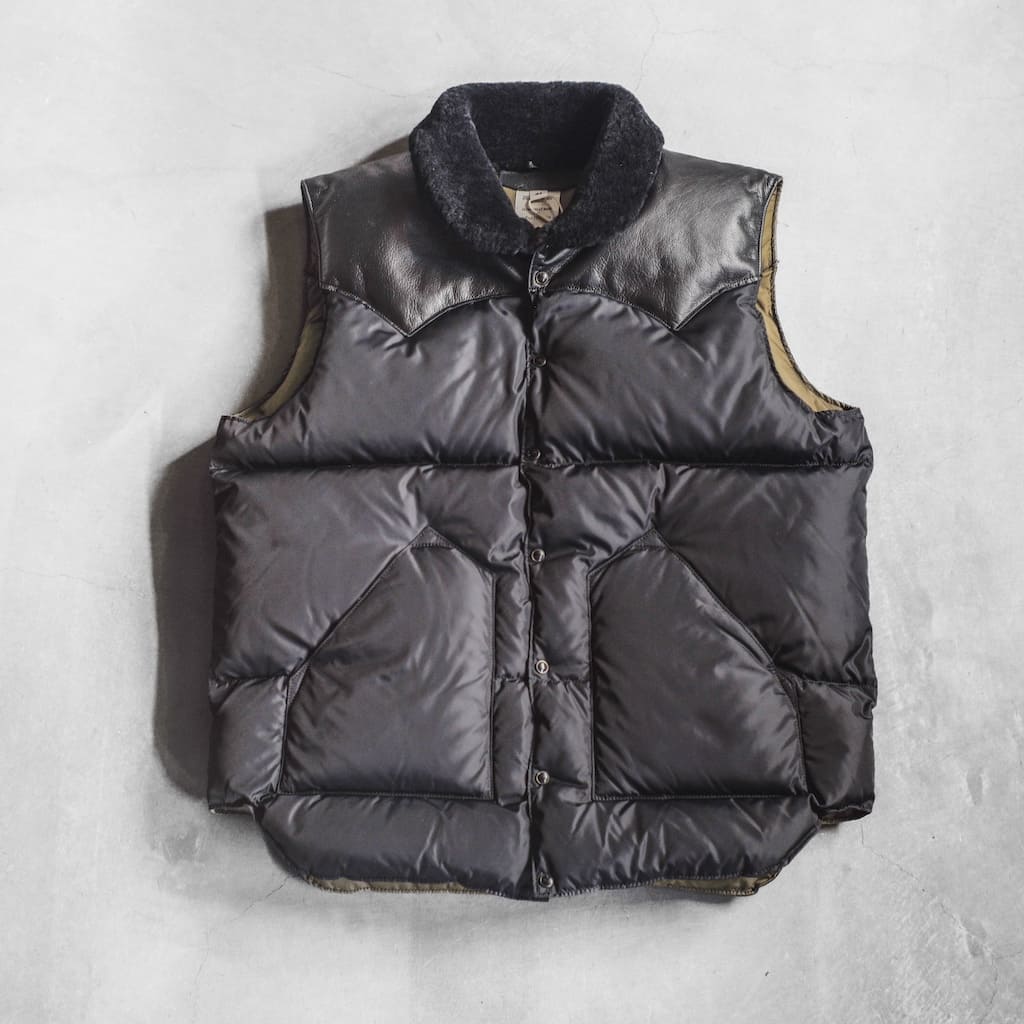 【T様 専用】 Rocky Mountain Featherbed Co. for ANATOMICA- CHRISTY VEST - BLACK