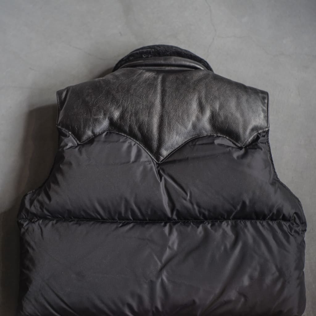 【T様 専用】 Rocky Mountain Featherbed Co. for ANATOMICA- CHRISTY VEST - BLACK