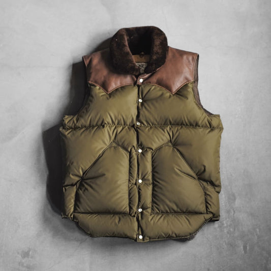 Rocky Mountain Featherbed Co. for ANATOMICA- CHRISTY VEST - OLIVE DRAB