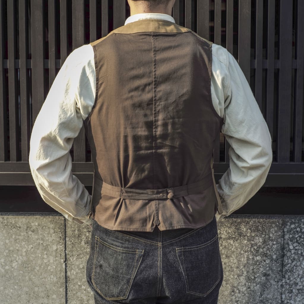 SAGAN - BEDFORD CORDUROY - DARK FAWN