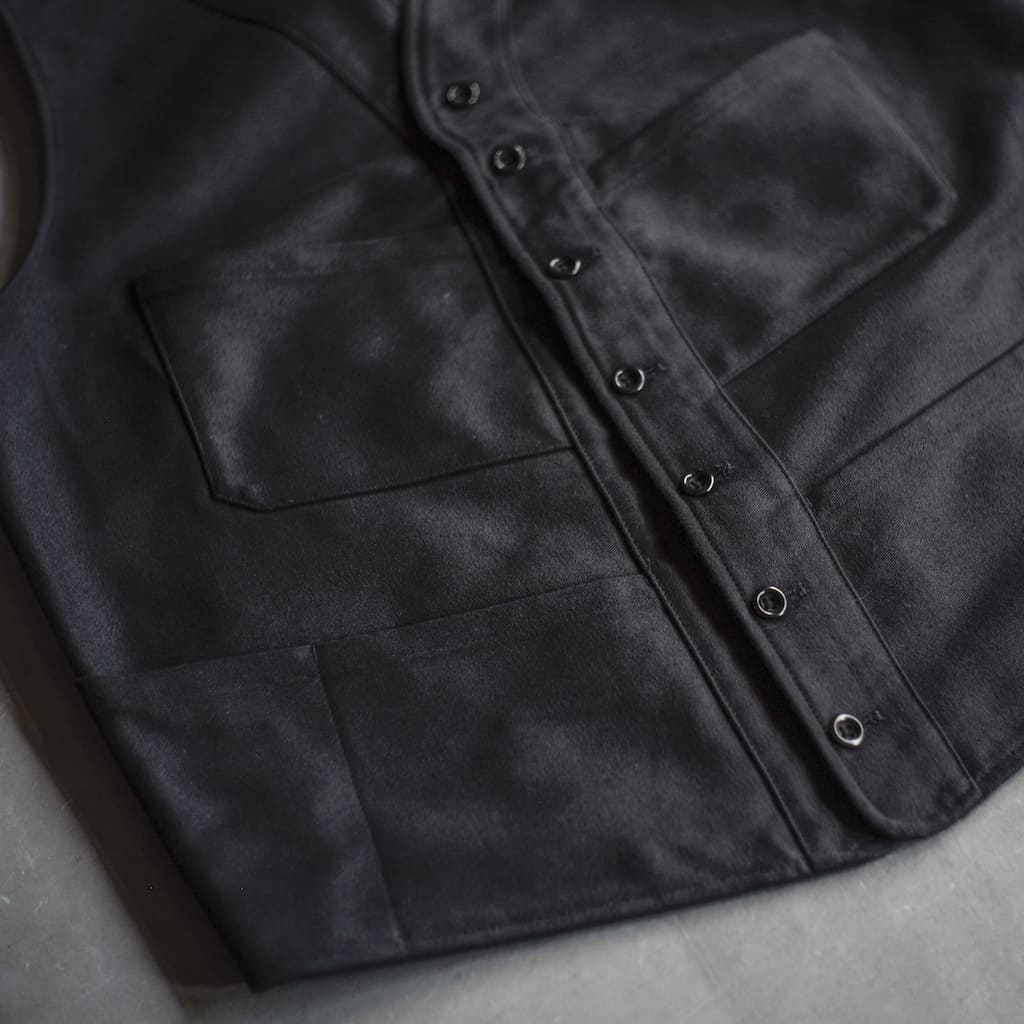 SAGAN - GERMAN TWILL - BLACK