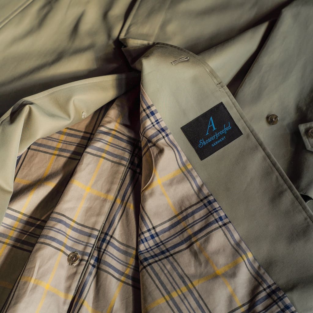 SINGLE RAGLAN COAT Ⅰ - COTTON GABARDINE - BEIGE