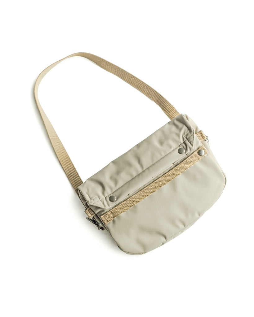 SMALL SHOULDER BAG - VINTAGE GORE-TEX - SAND – ANATOMICA KYOTO