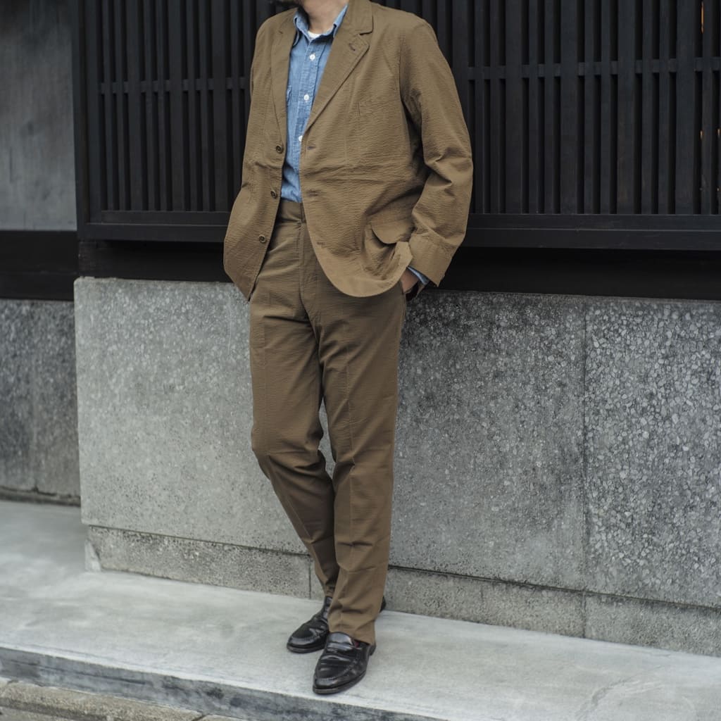 TANGO - SEERSUCKER - KHAKI