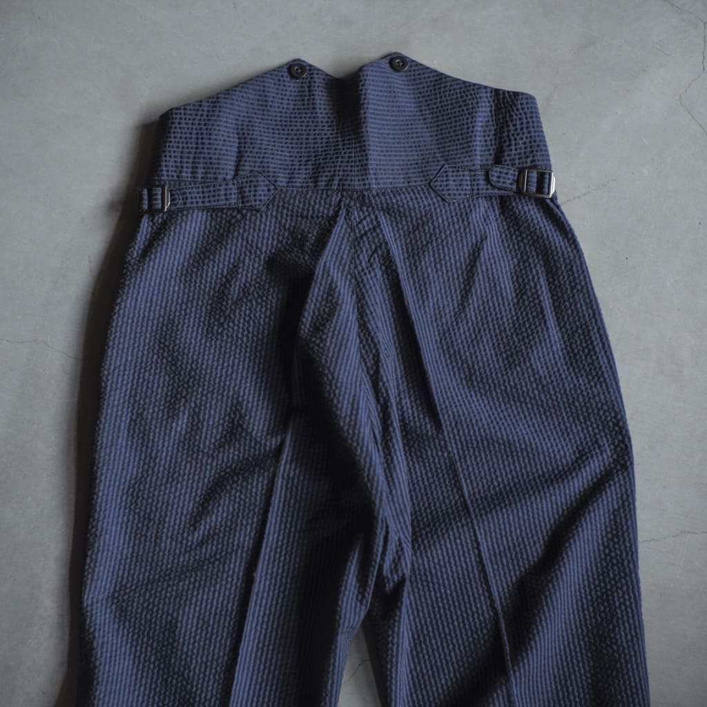 TANGO - SEERSUCKER - BLUE × BLACK