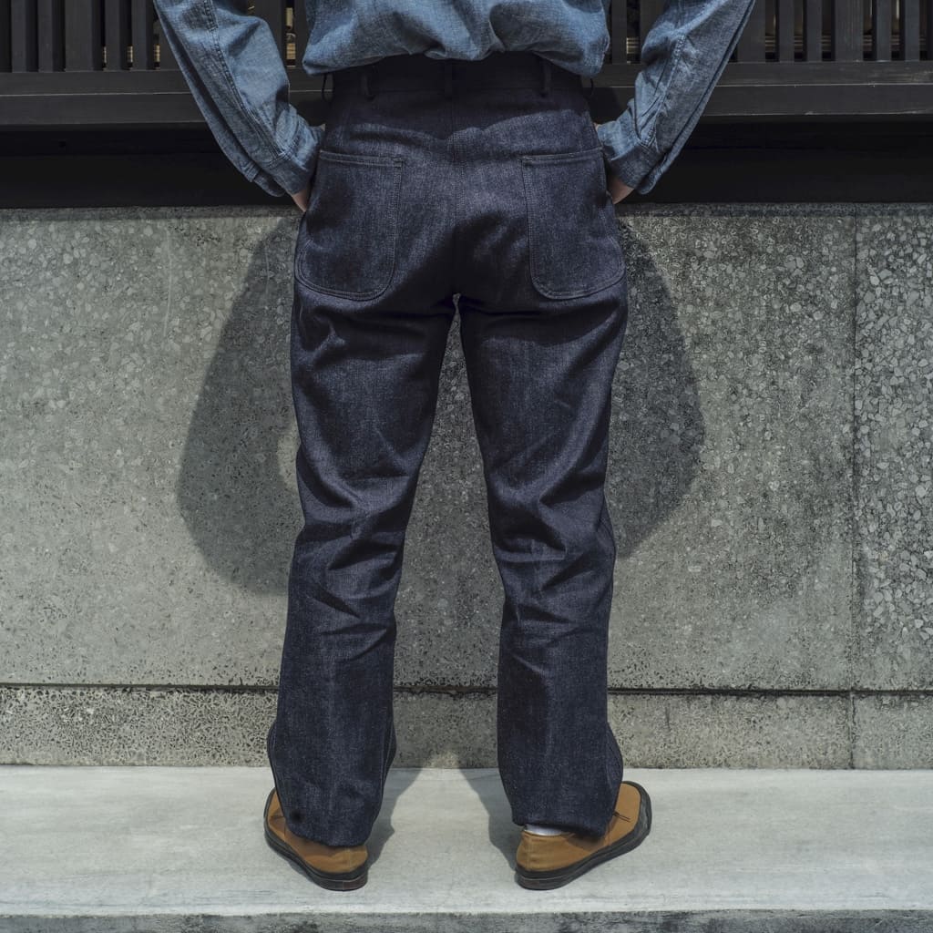 USN 1943 UTILITY PANTS - DENIM - INDIGO