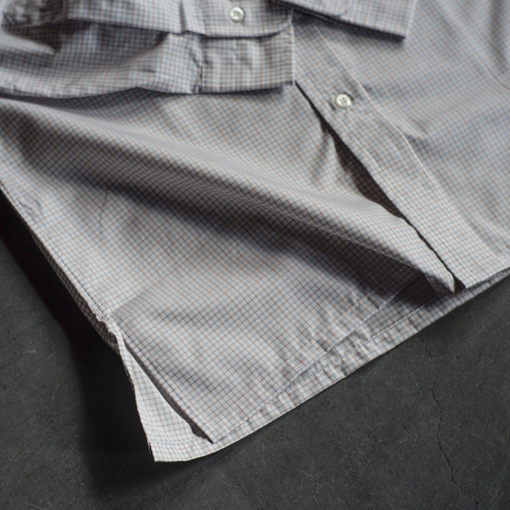 Y.P.O.W - COTTON - BLUE BLANC ROUGE CHECK