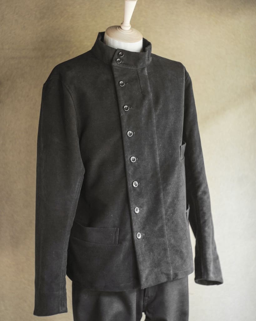 1839 - ENGLISH MOLESKIN - BLACK