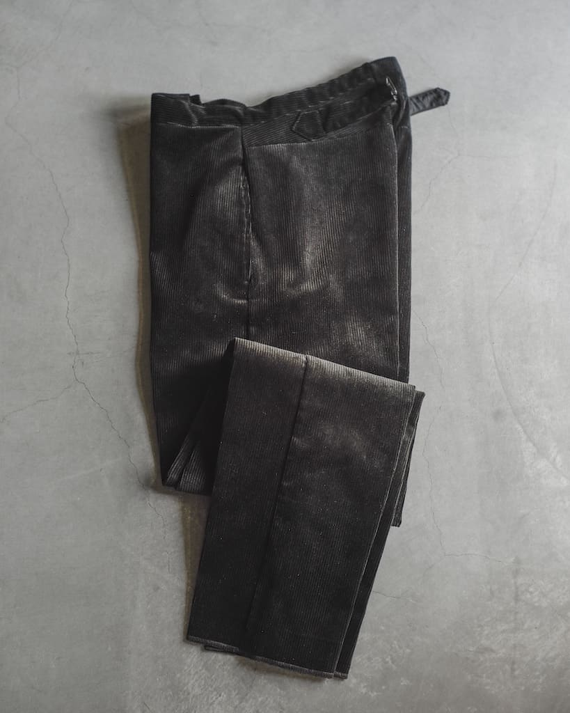 1915 PANTS - HEAVY CORDUROY - BLACK