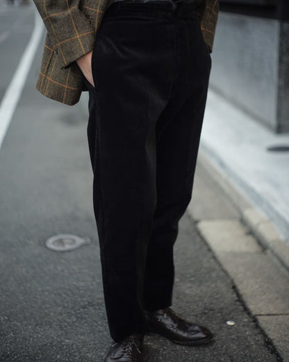 1915 PANTS - HEAVY CORDUROY - BLACK
