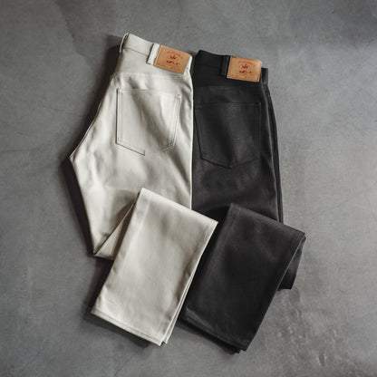 314 BEAT - COTTON TWILL - BLACK & STONE