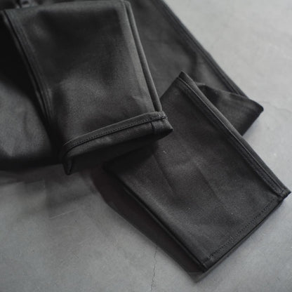 314 BEAT - COTTON TWILL - BLACK & STONE