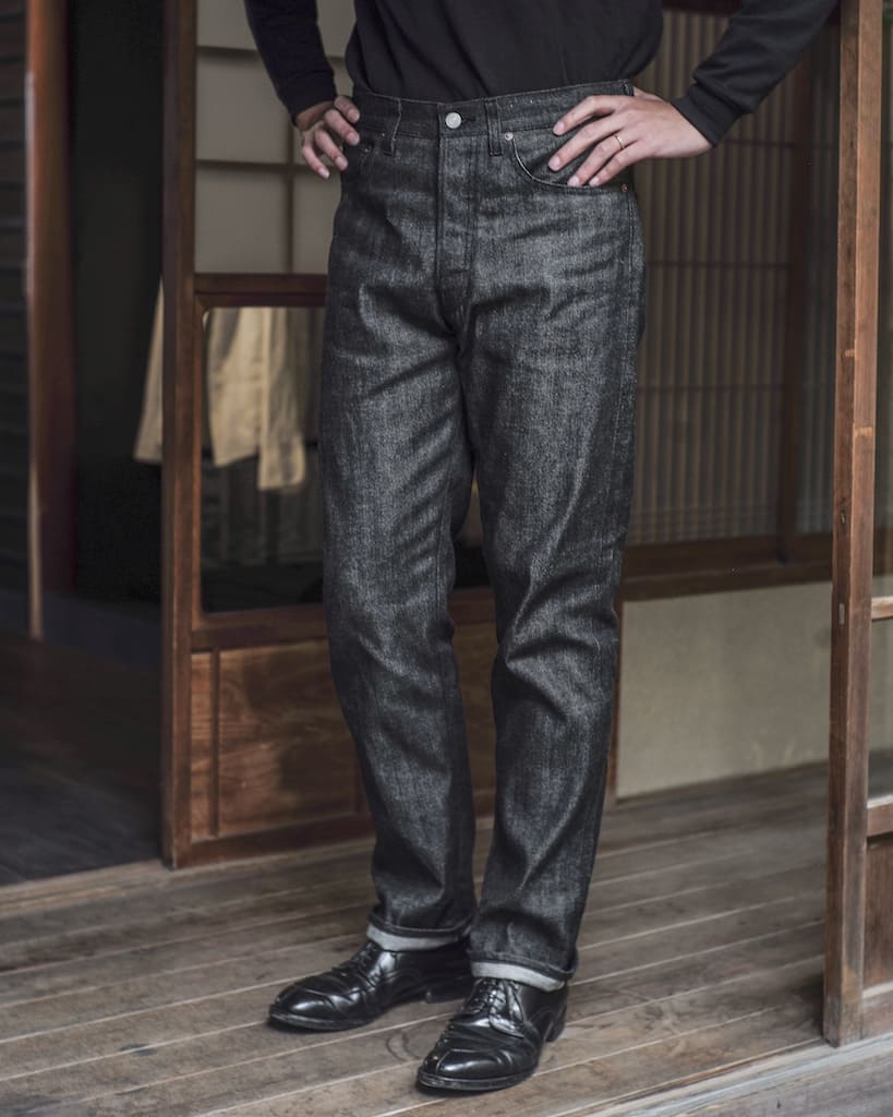 618 TAPERED - NON WASH - BLACK – ANATOMICA KYOTO アナトミカ京都