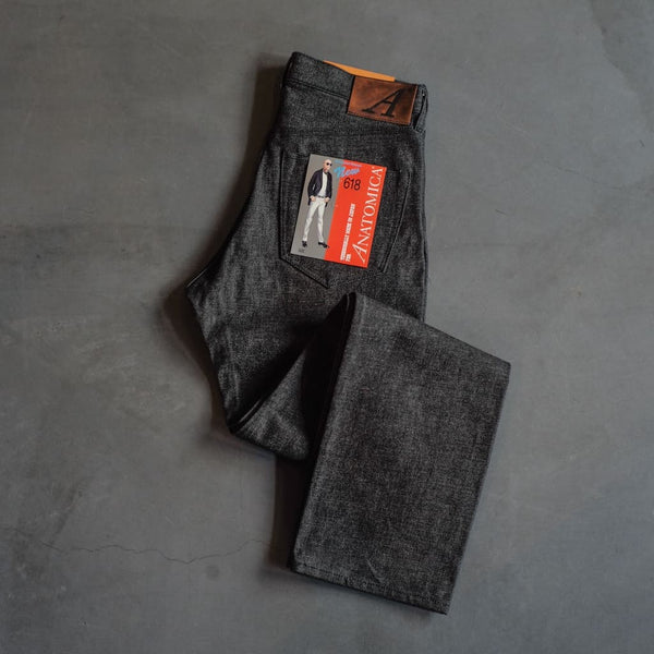 618 ORIGINAL - NON WASH - YARN DYED BLACK – ANATOMICA KYOTO