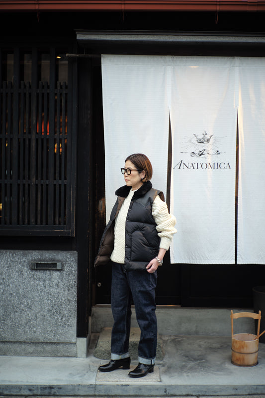 【NAKA】RMFC CHRISTY VEST BLACK STYLING