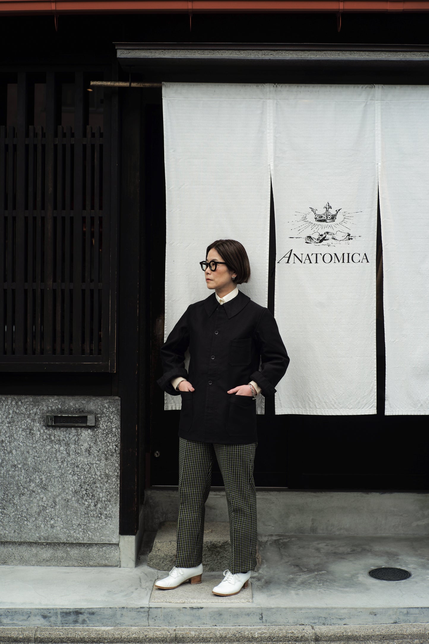 【NAKA】COLLETIN GERMAN MOLESKIN BLACK STYLING