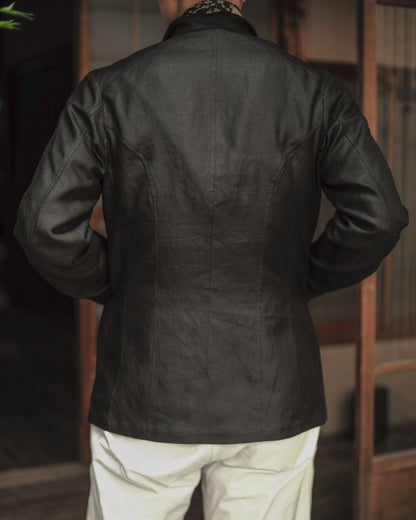 TROPICAL - LINEN - BLACK