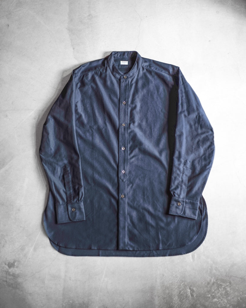 GP SHIRT - AIRTEX MESH - WHITE & NAVY