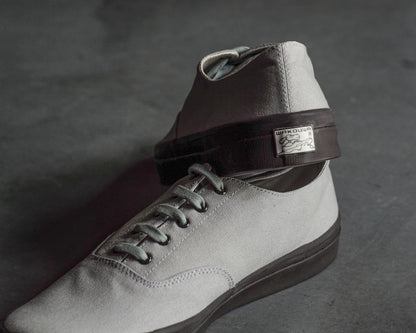WAKOUWA LOW CUT SAPPORO LIMITED - SWIM GREY CANVAS - BROWN SOLE