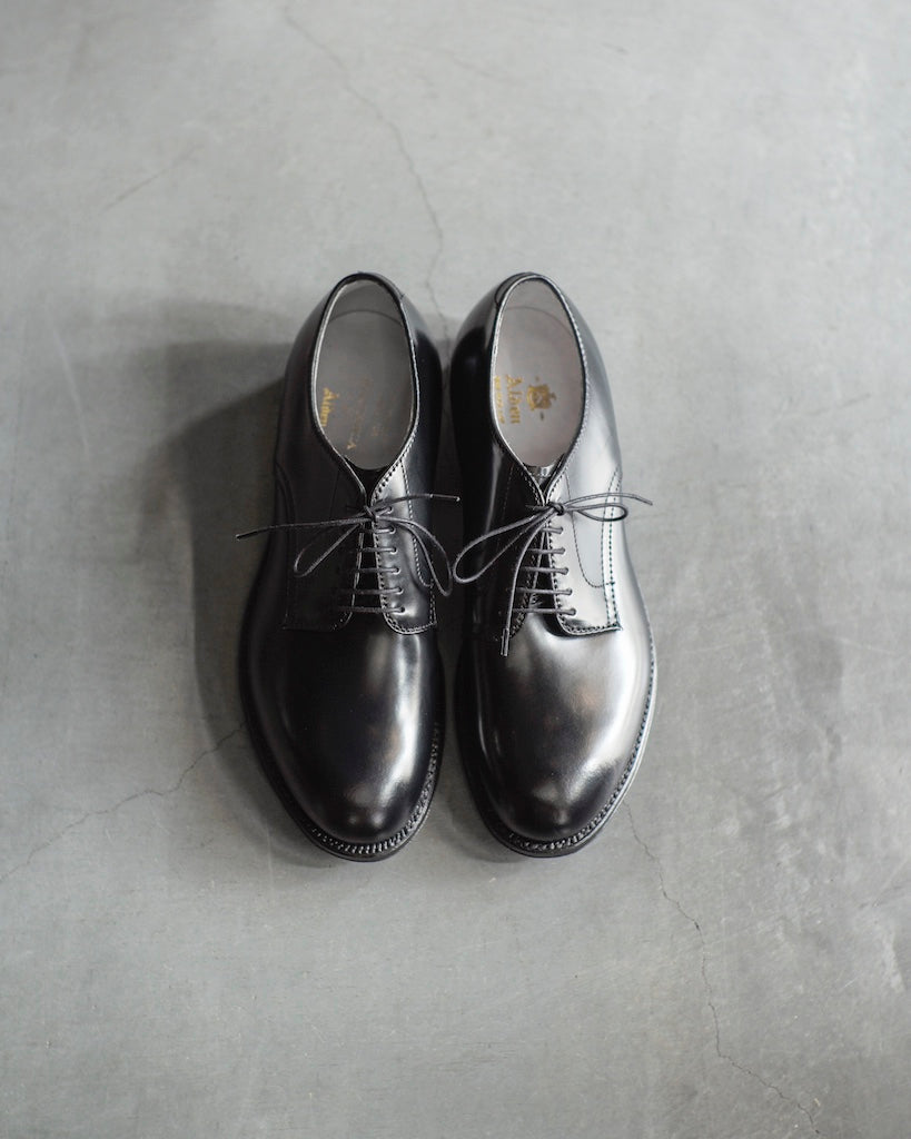 ANATOMICA by ALDEN PLANE TOE OX - CORDOVAN - BLACK 56199
