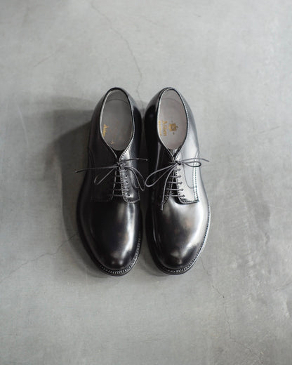 ANATOMICA by ALDEN PLANE TOE OX - CORDOVAN - BLACK 56199