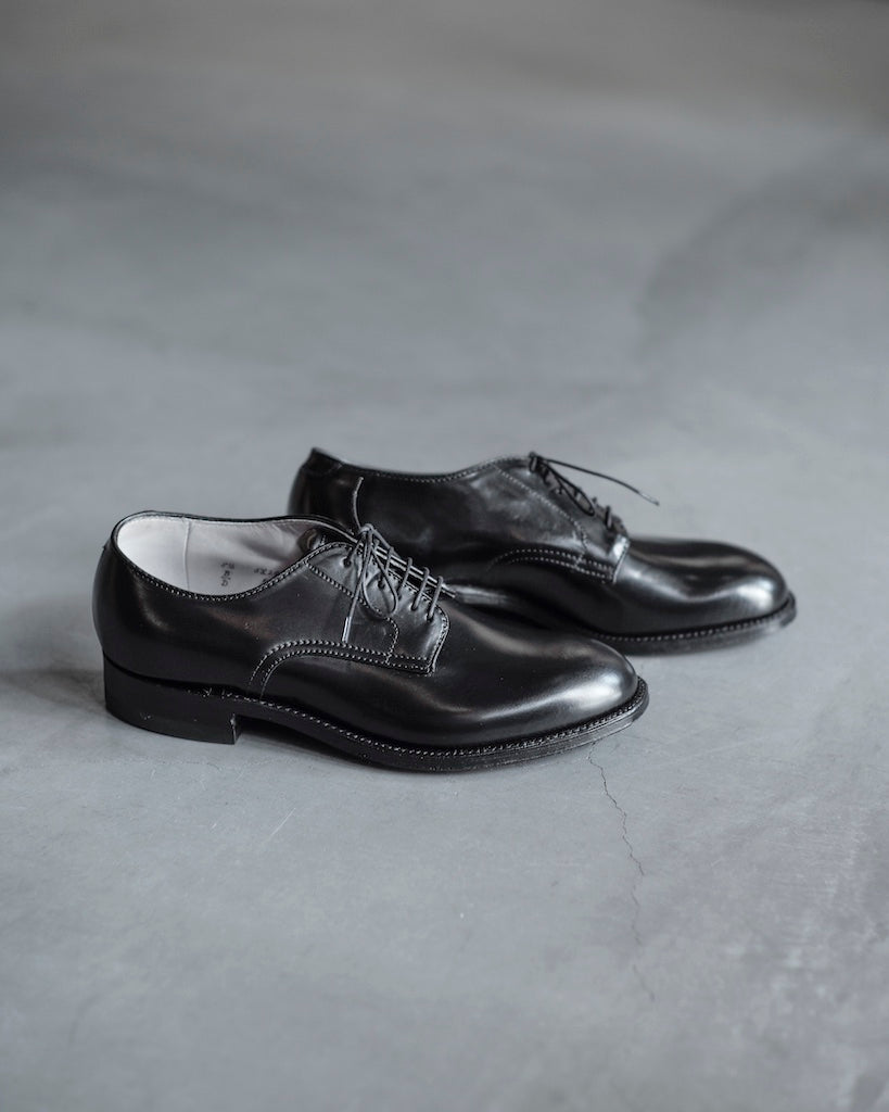 ANATOMICA by ALDEN PLANE TOE OX - CORDOVAN - BLACK 56199