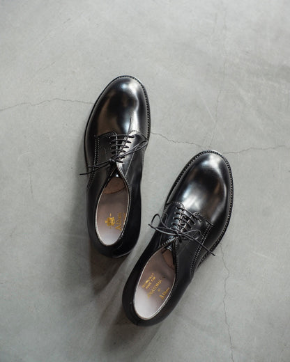 ANATOMICA by ALDEN PLANE TOE OX - CORDOVAN - BLACK 56199