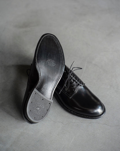 ANATOMICA by ALDEN PLANE TOE OX - CORDOVAN - BLACK 56199