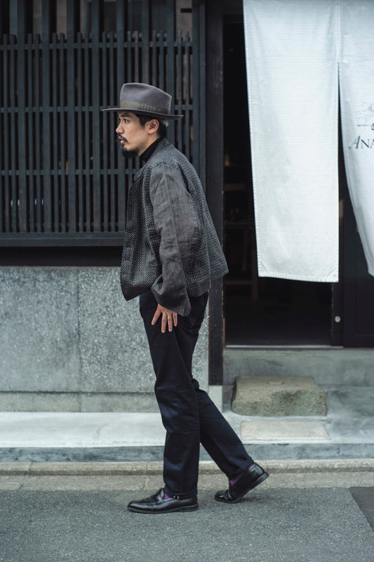 618 TAPERED DOUBLE INDIGO STYLING