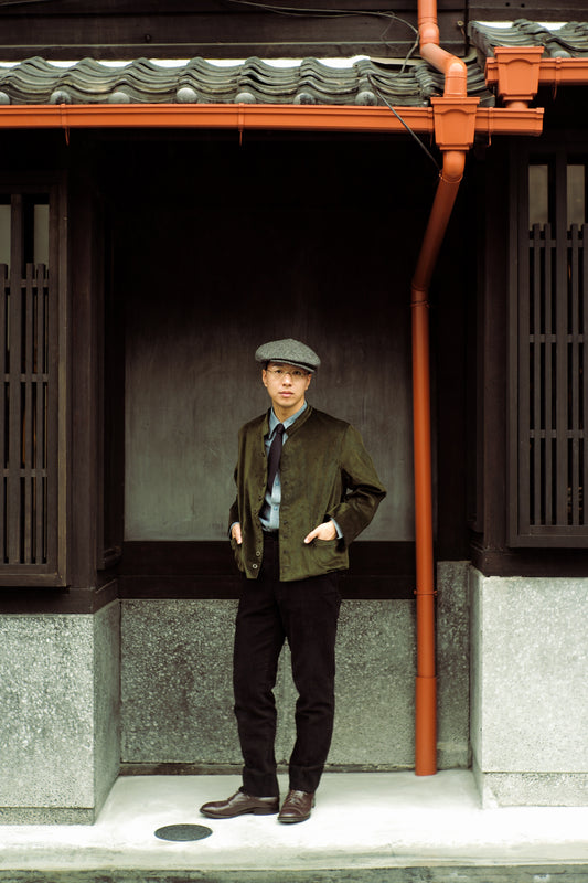 【TANAKA】DOLMAN BABY CORDUROY OLIVE STYLING